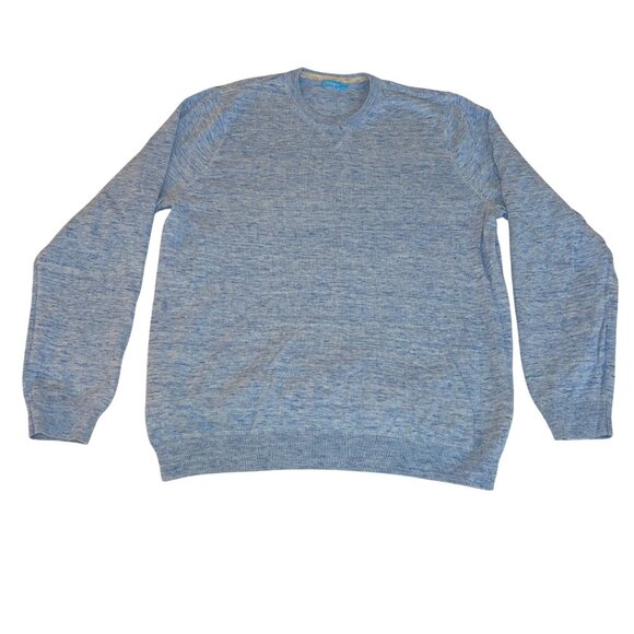 J McLaughlin Womens Sweater Size Large Blue Pullover Casual Pure Cotton - Picture 1 of 10